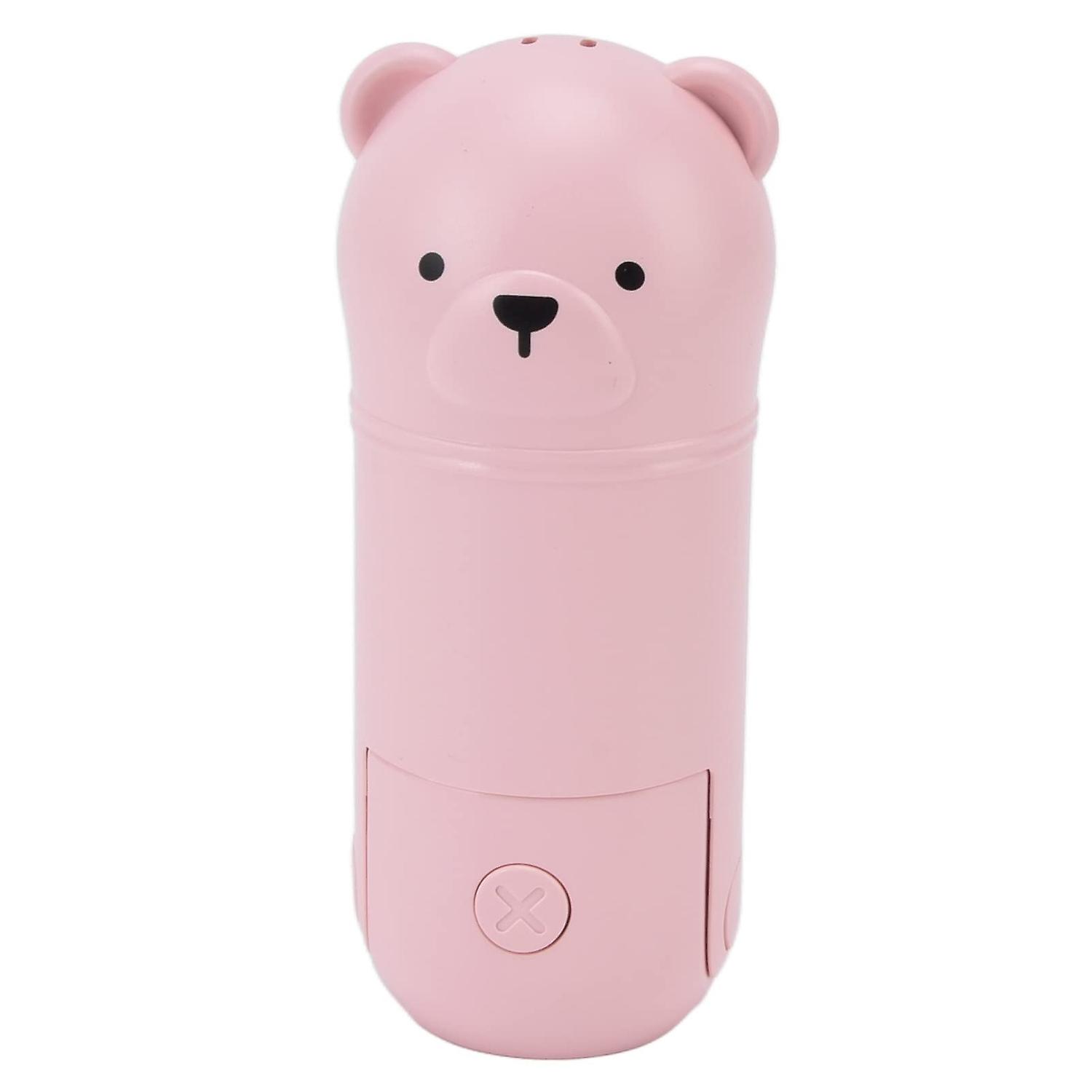 USB Rechargeable Folding Handheld Fan (PINK)