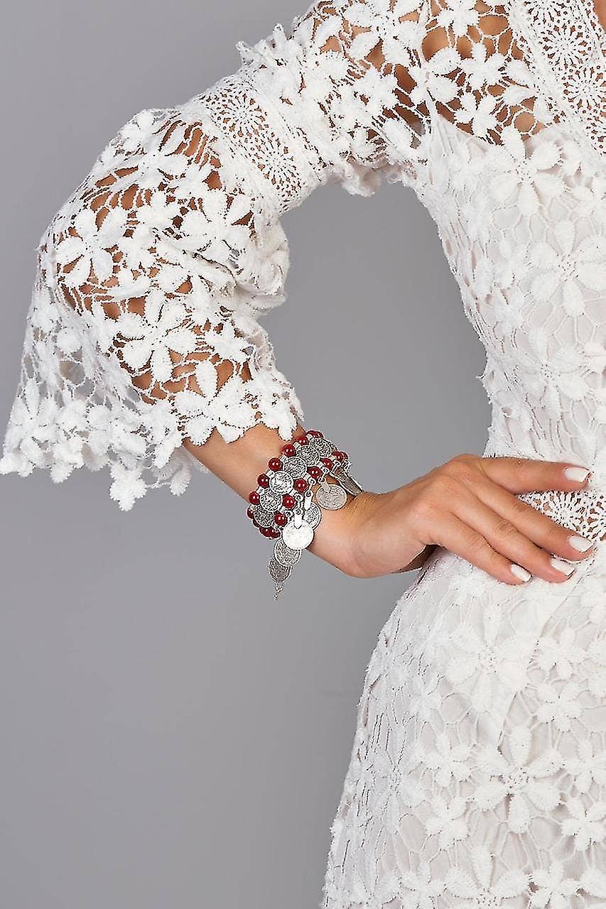 ZeyDor Red Stone Bohemian Bracelet 3015