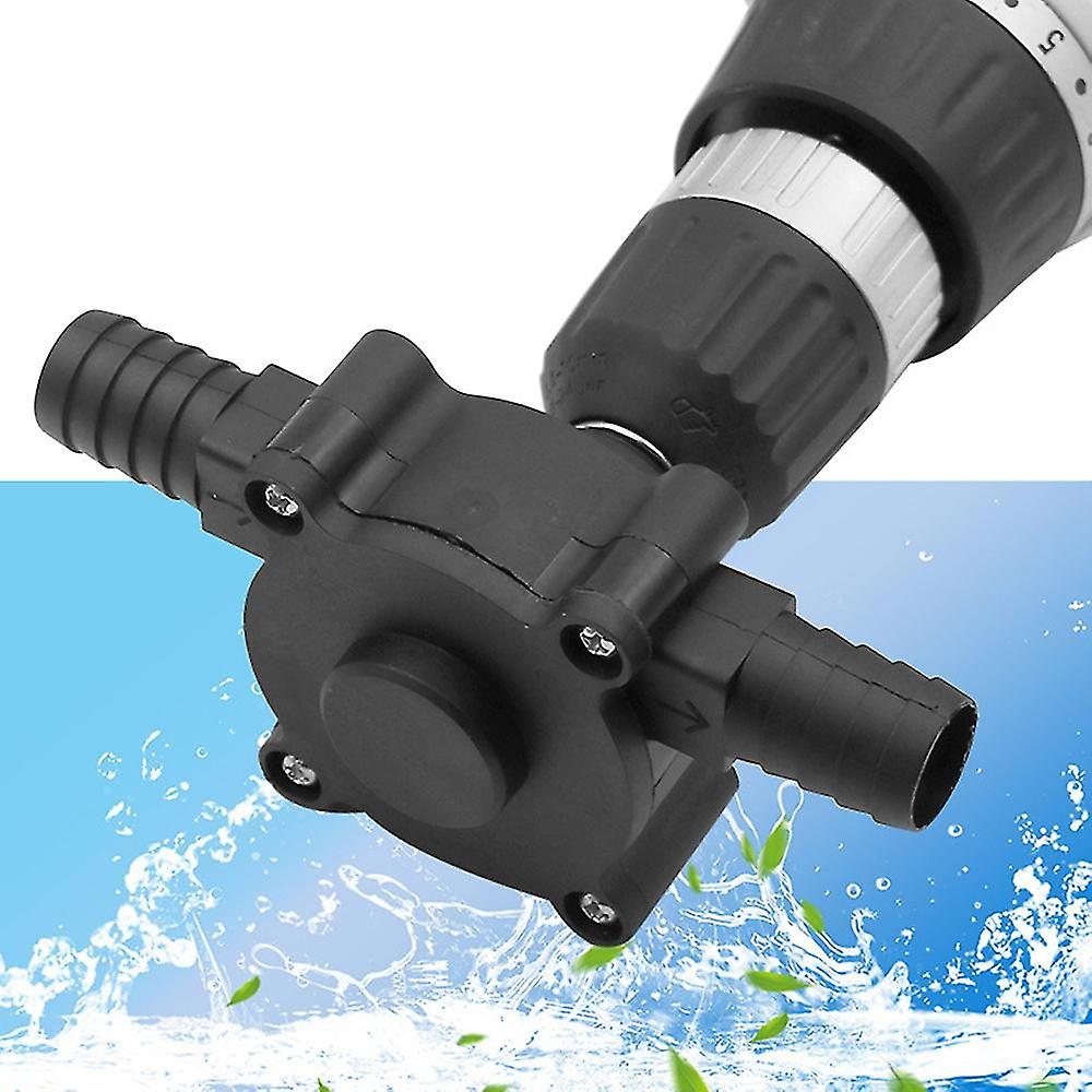 Hand drill driven self-priming pump oil water transfer pump