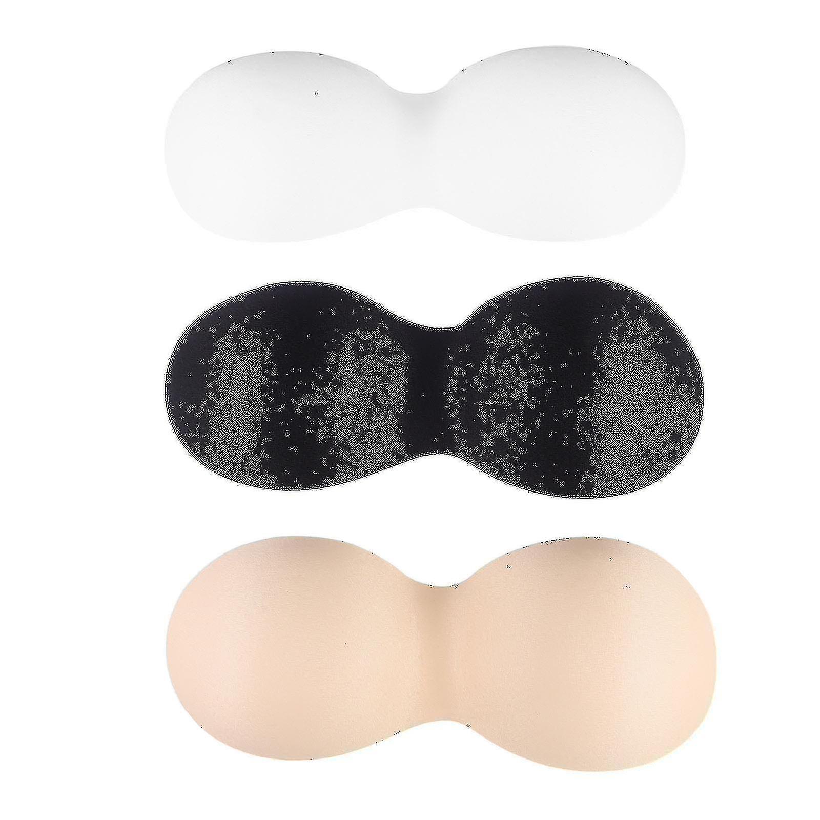 3 Pcs Bra Inserts Breathable Silk Bra Inserts Exercising Bra Pads For Women