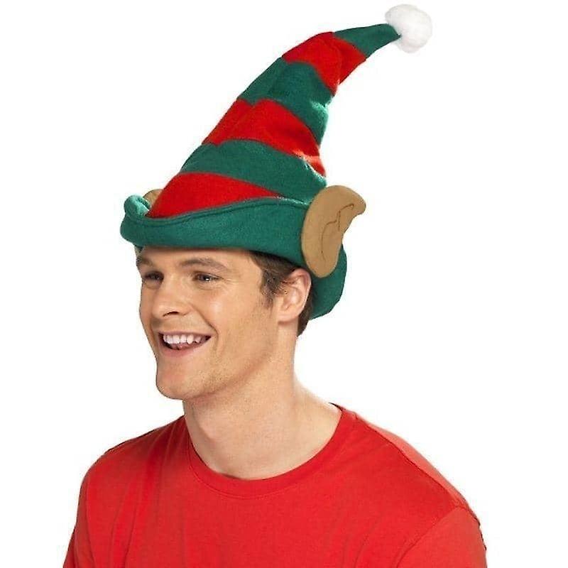 Elf Hat Adult Red Green 21469