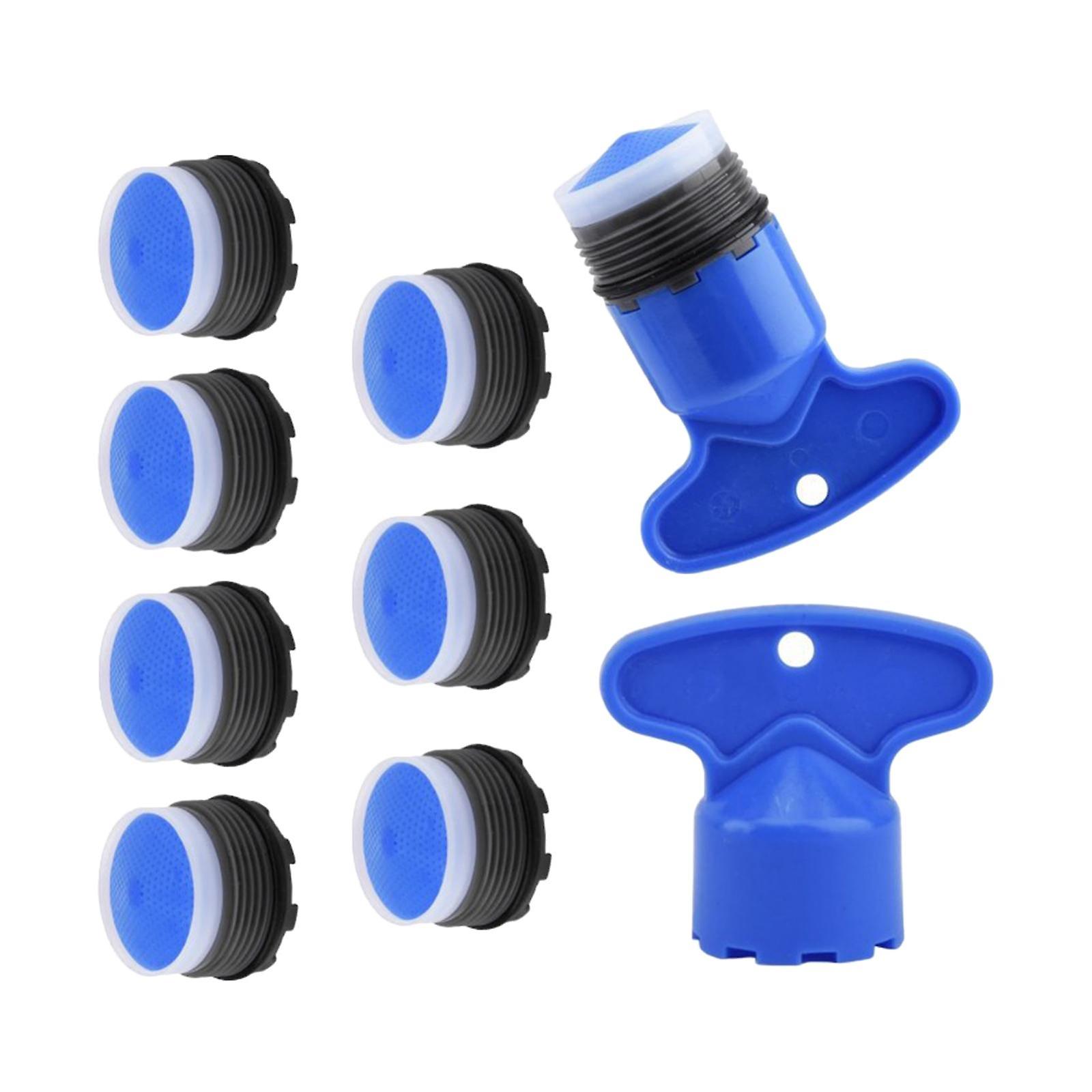 8Pcs Faucet Aerator Faucet Cache Aerator External Thread and Internal Thread Mounted Water Saving Accessories Flow Restrictor