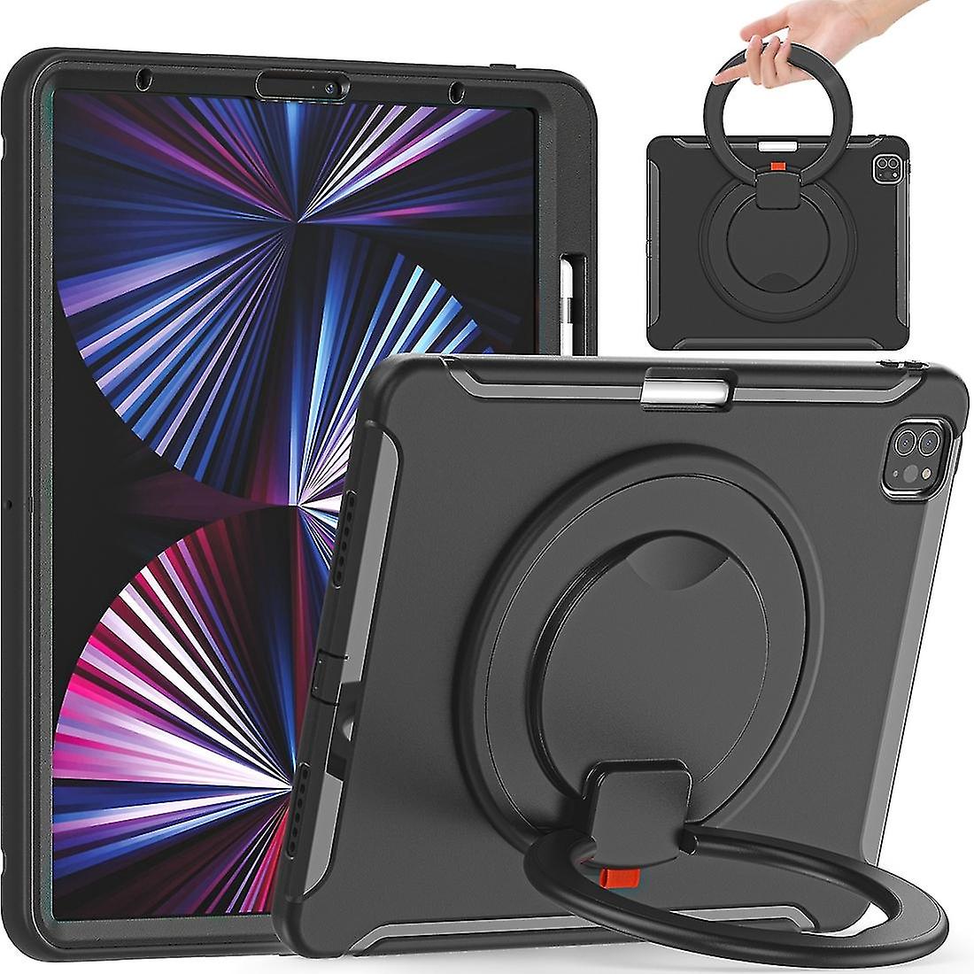Tpu+pc Case For Ipad Pro 12.9 2022 / 2021 Black