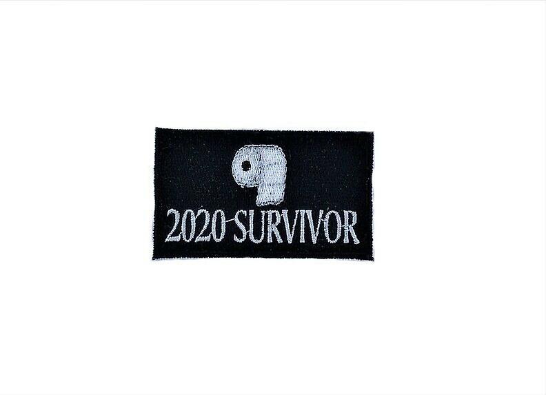 Patch ecusson embroidery thermostick 2020 survivor toilet paper