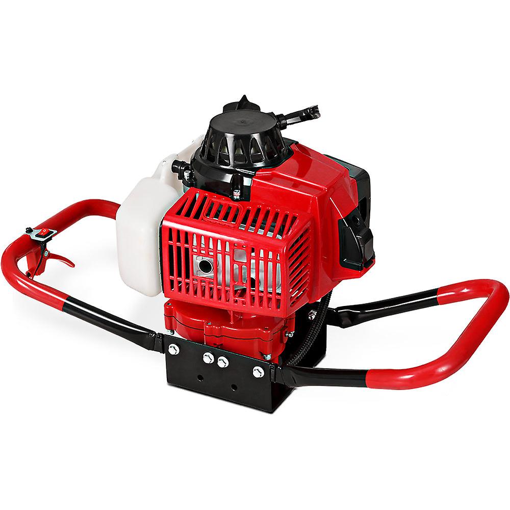 Giantz 80Cc Petrol Post Hole Digger Motor Only Engine Red Post Hole Diggers & Augers