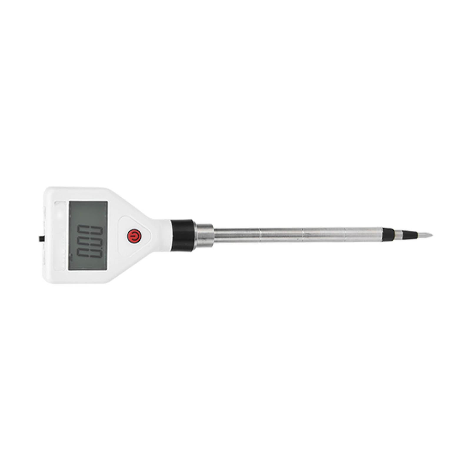 Soil EC Tester Clear LCD High Accuracy Quick Response Small Portable Durable Soil Conductivity Tester