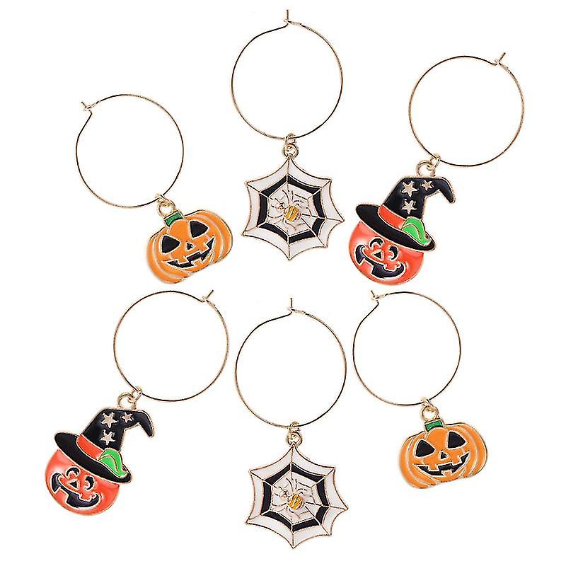 6pcs Glass Marker For Halloween Decorations