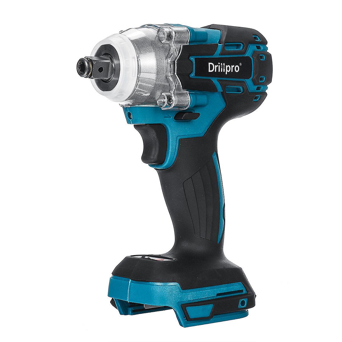18V 520n.m. Li-ion Brushless Cordless 1/2" Impact Electric Wrench Driver Replacement