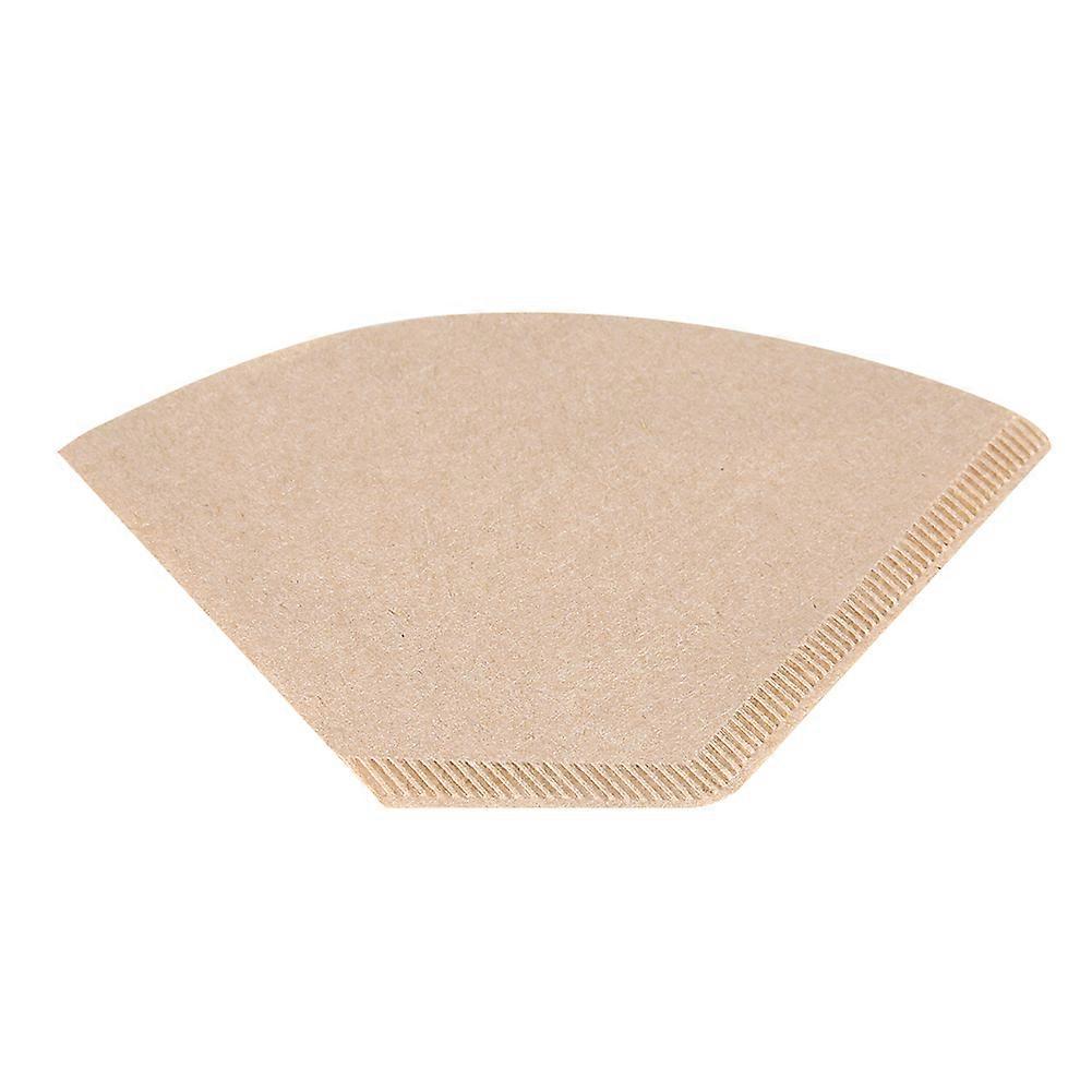 40Pcs Unbleached Natural Cone Shape Drip Coffee Cup Filter Papers #102