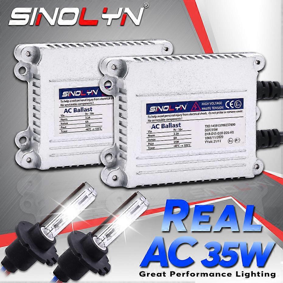 Sinolyn D2S D2H H7 H1 H11 H3 9005 9006 Conversion s AC Ballasts s Car Xenon Bulb For Projector Lens 4300K 6000K 8000K
