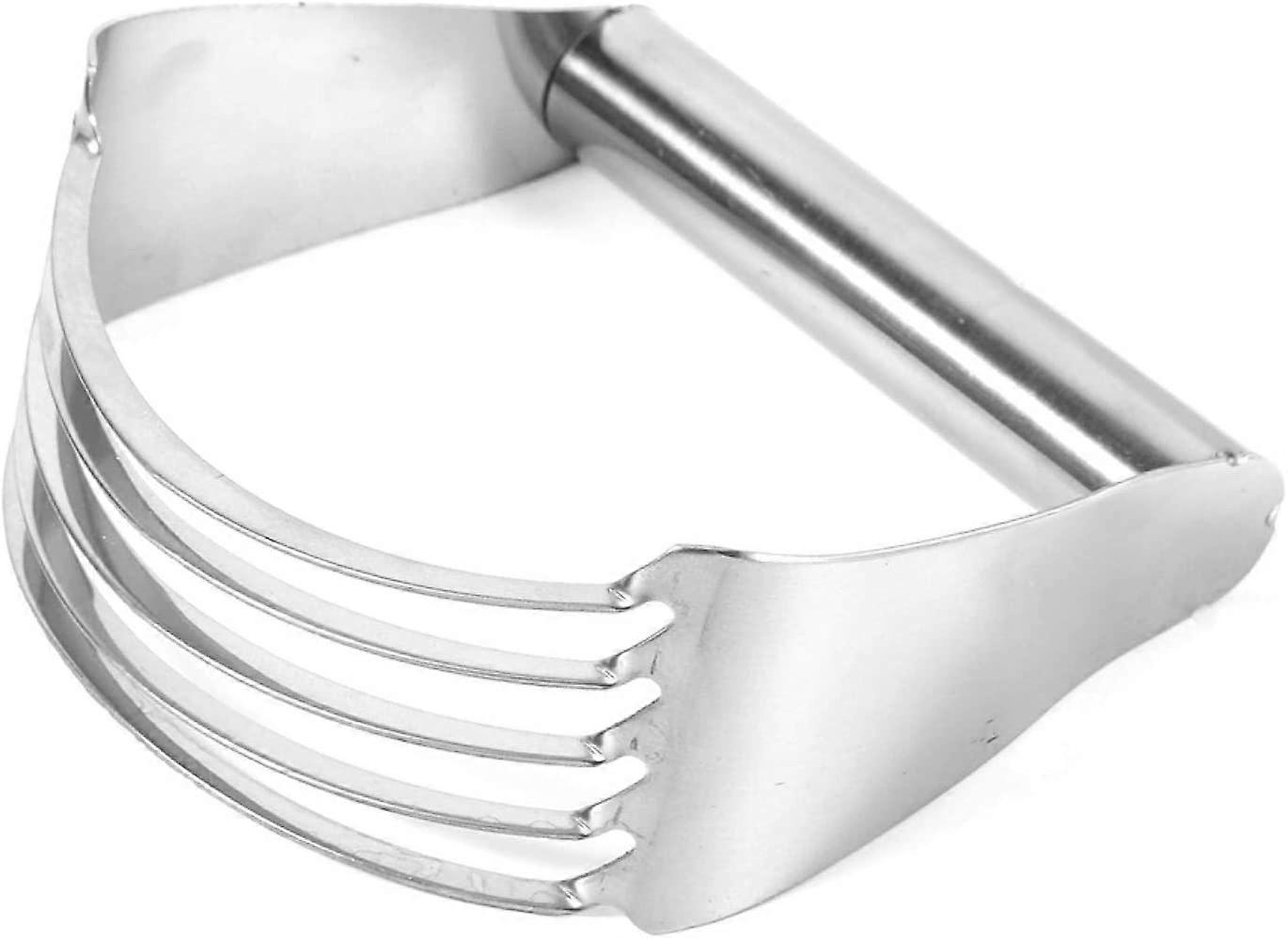 Dough Blender, Stainless Steel Top Professional Pastry Cutter for Baking Flaky Pie Crust Heavy Duty Pastry Blender and Dough