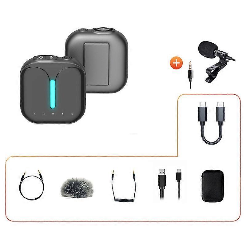 Lavalier Microphone Type-C+External Microphone Type-C+External Microphone