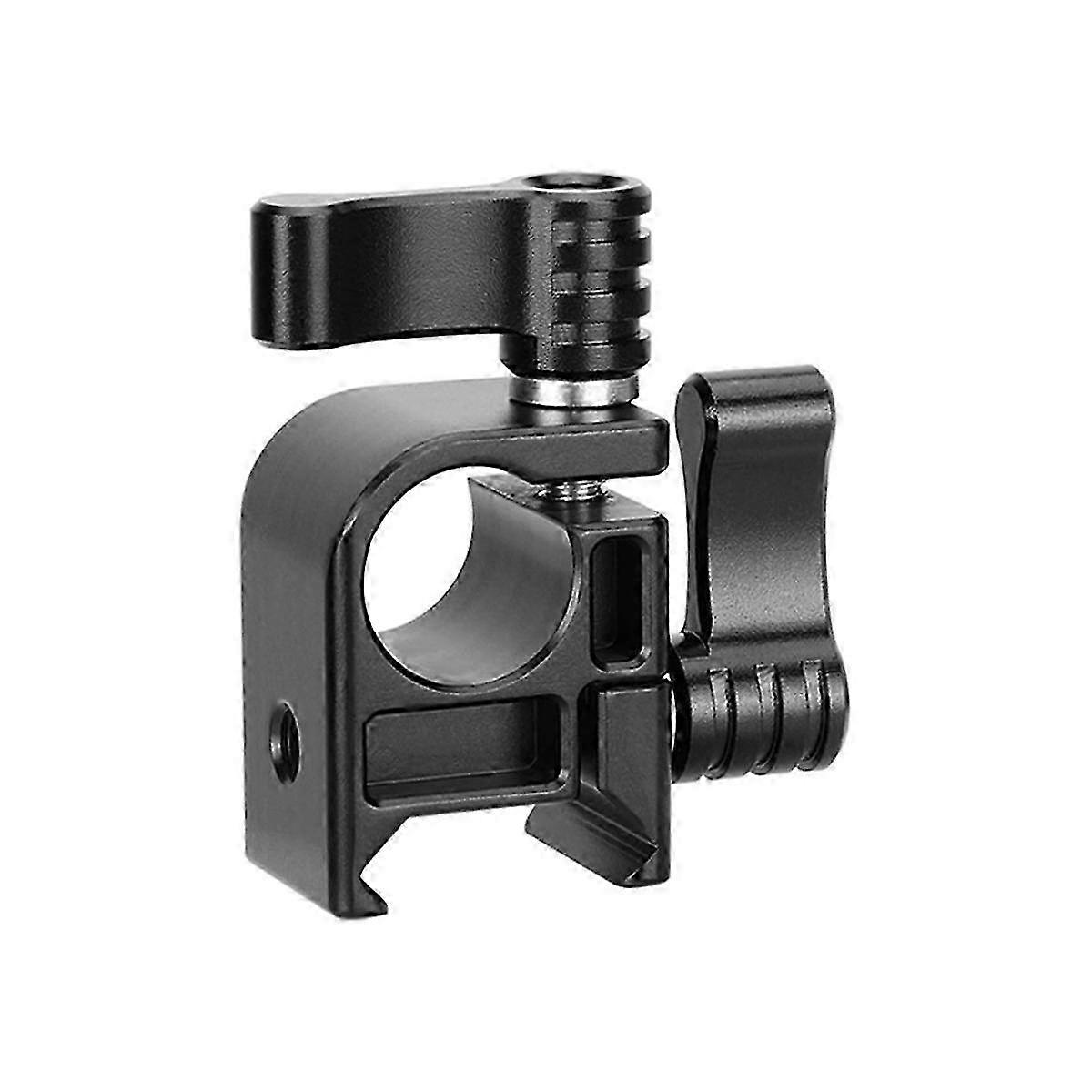 15mm Single Hole Clamp Rig Quick Release for Dslr Cameras Monitor Viewfinder Attach