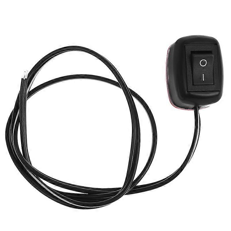 Dc 12v Universal Car Switch Paste Type Toggle Switch With Cable 60cm For Drl