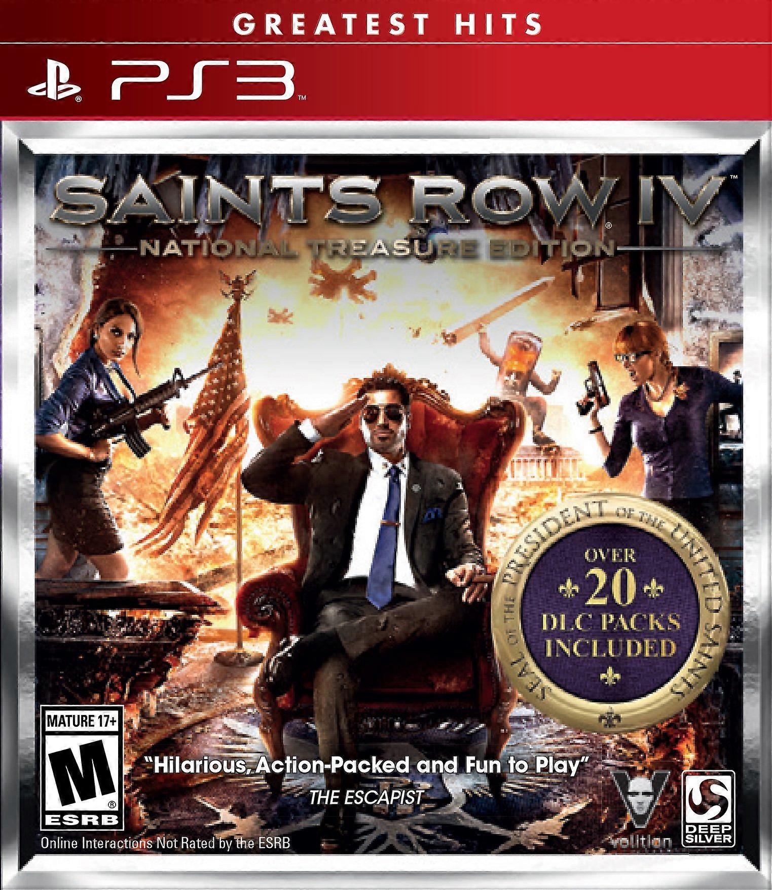 Saints Row IV National Treasure Edition - PC CD - New & Sealed