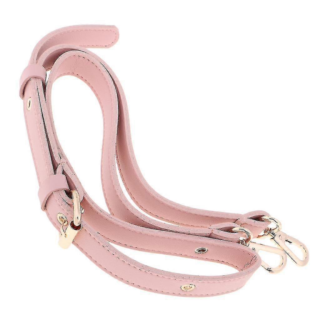 Pu Leather Adjustable Crossbody Bag Shoulder Bag Strap Replacement  Pink