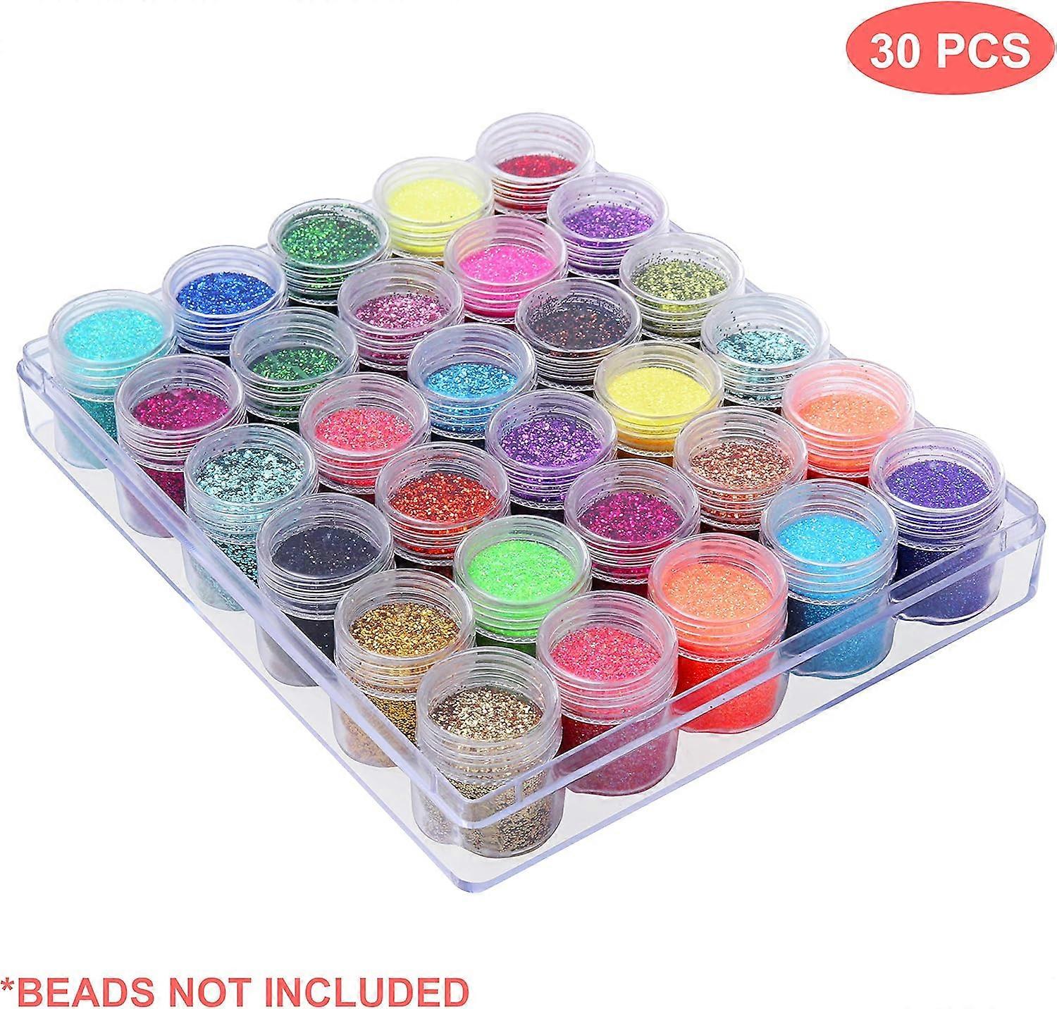 Plastic Bead Storage Box Removable Basin Divider Storage Box