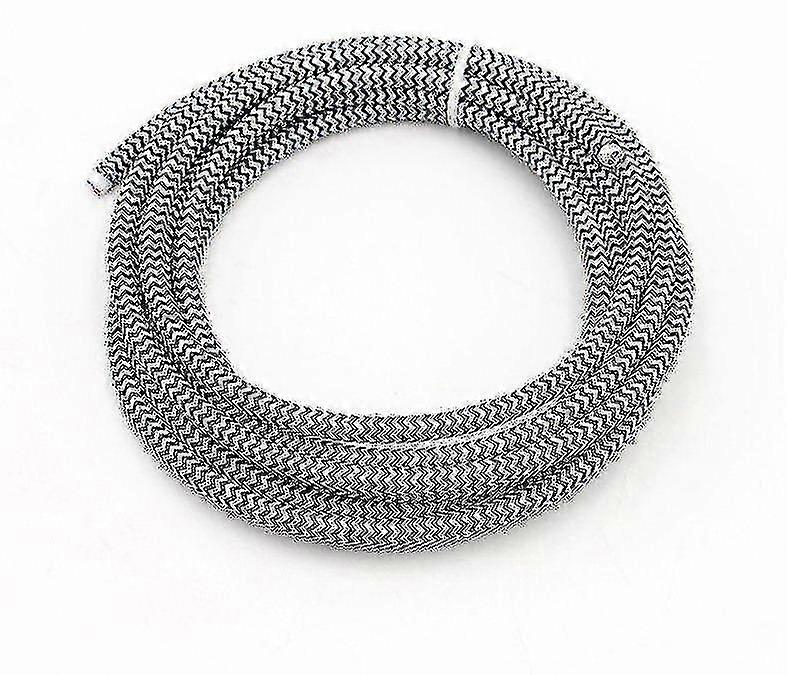 Core Round Textile Electrical Wire Fabric Cable - Flexible Vintage Lamp Power