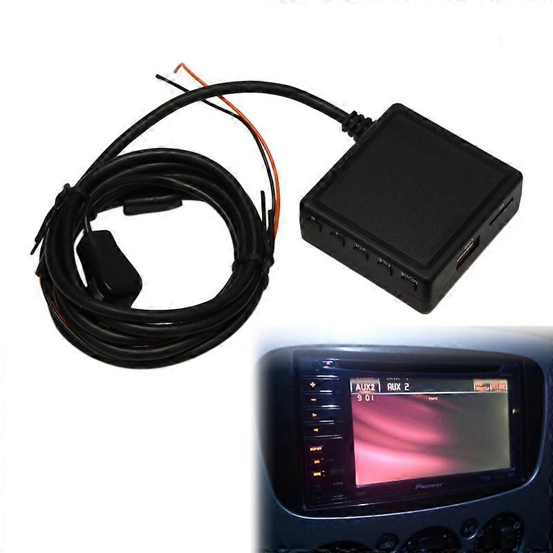 Bluetooth Car power connector 5.0 For Pioneer IP-BUS Module With Filter Radio Stereo Aux Cable Adapter Wireless Audio Input