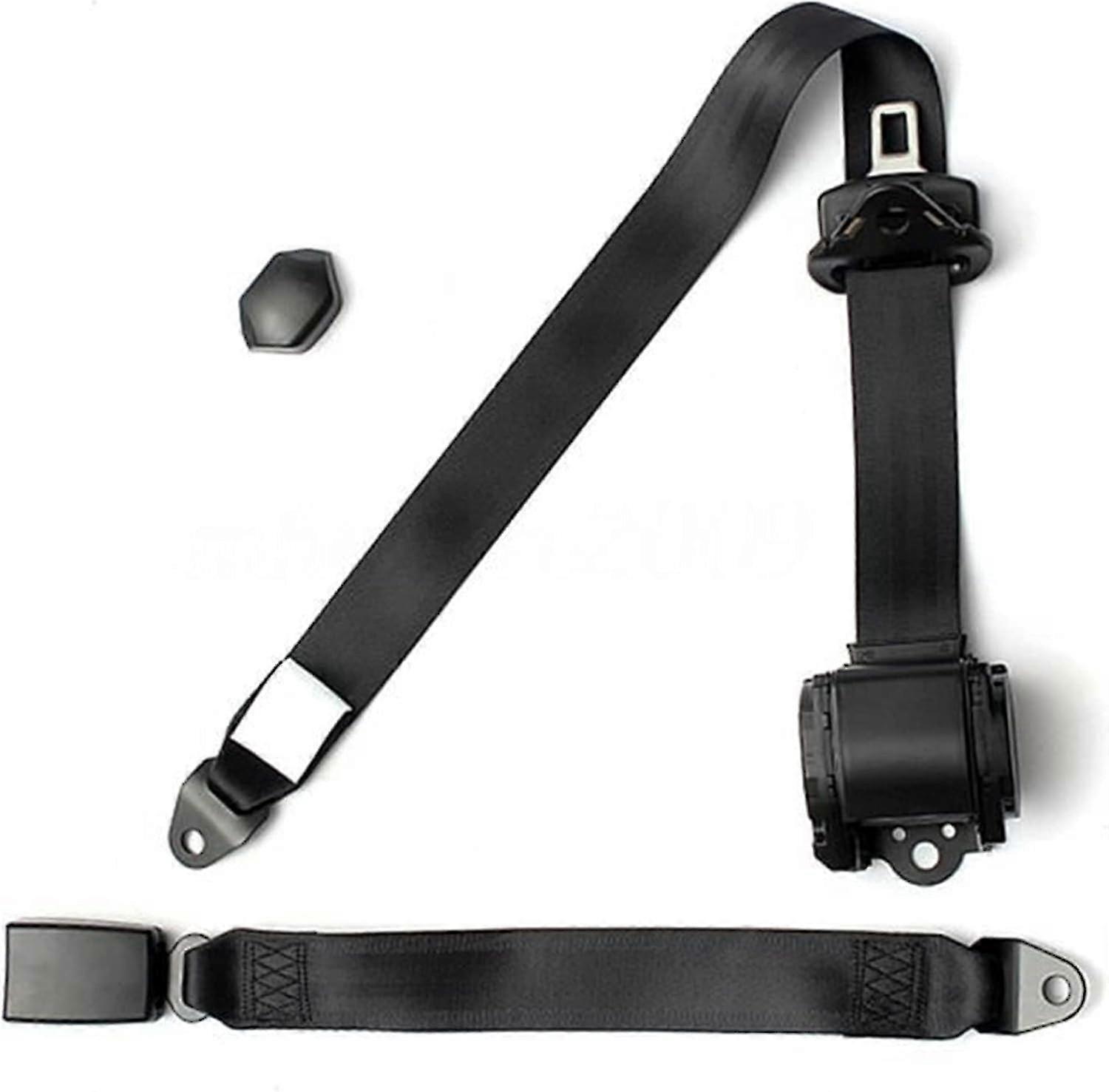 bilbälte, universellt trepunktsbälte, infällbar adjus