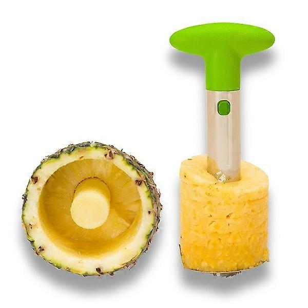 Pineapple cutter made of metal Silver one size