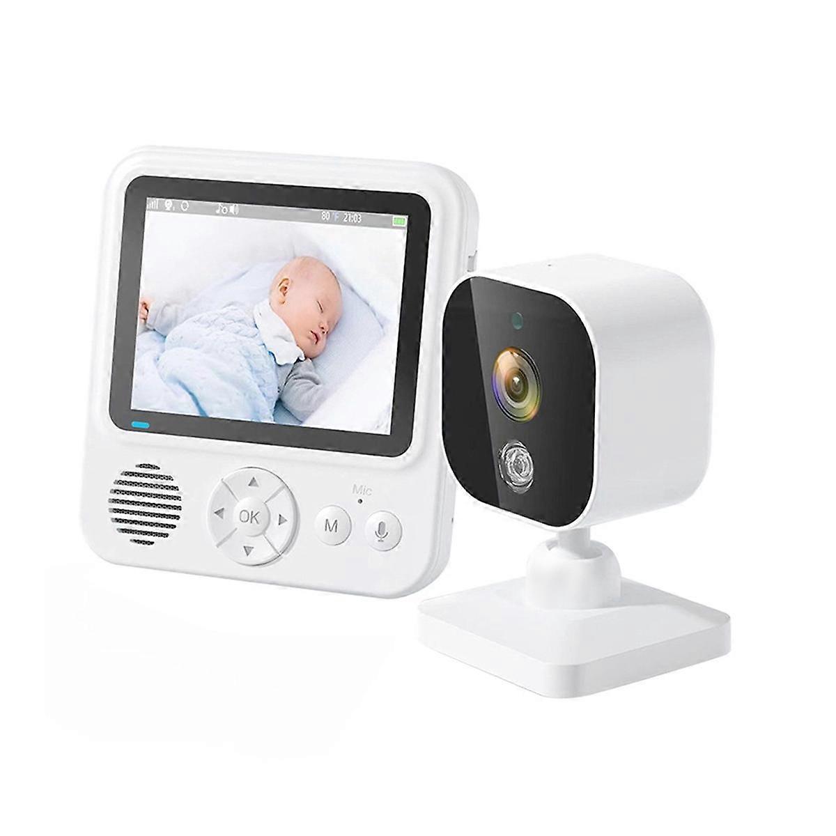 2.8Inch Wireles Baby Monitor with Camera Audio 2-Way Talk Video Babyphone IPS Screen Baby Videophon