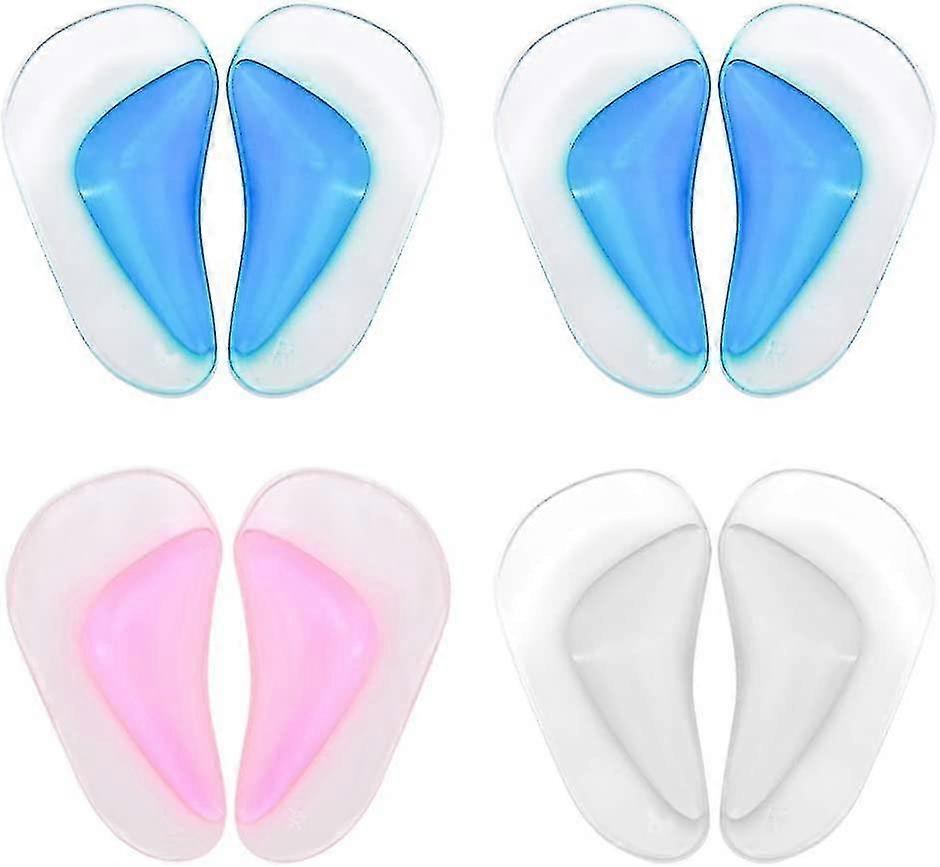 4 Pairs Gel Arch Support Insoles