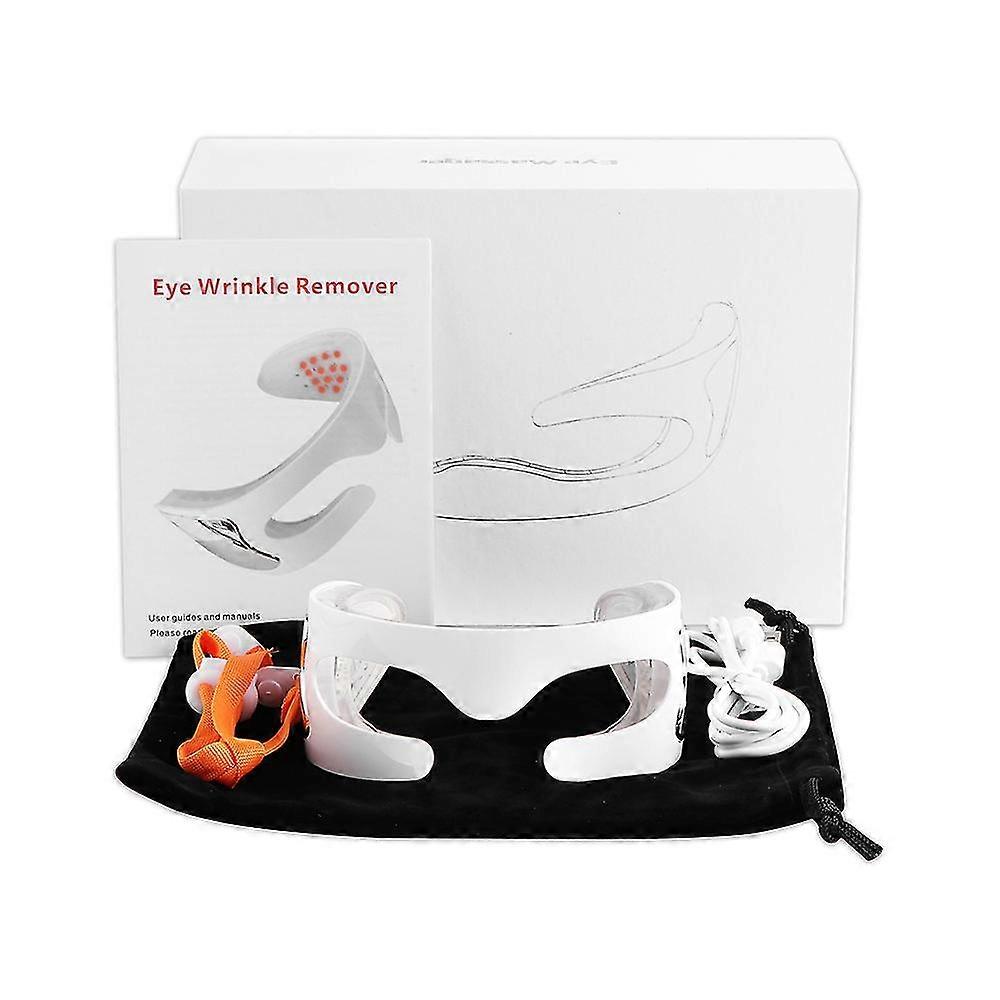 3d Led Lysterapi Øjne Maske Massager Opvarmning Spa Vibrationer Led Ansigtsmaske Øjenpose Rynke Fjernelse Træthed Relief Skønhedsenhed