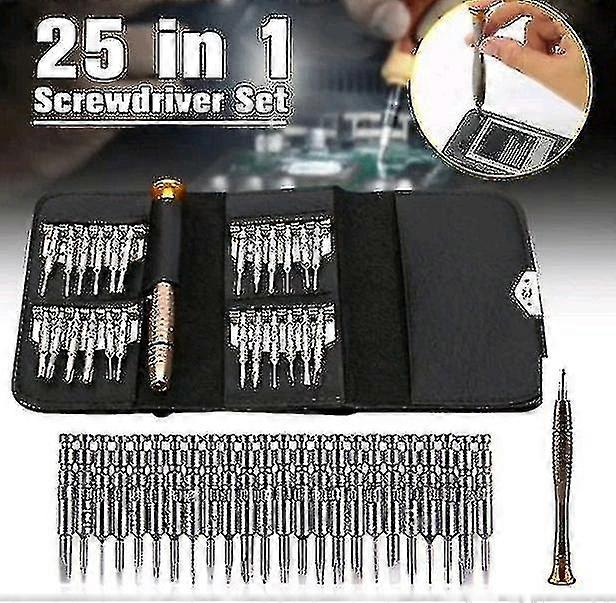 Reparationsverktyg för 25st/set Precision Screwdriver