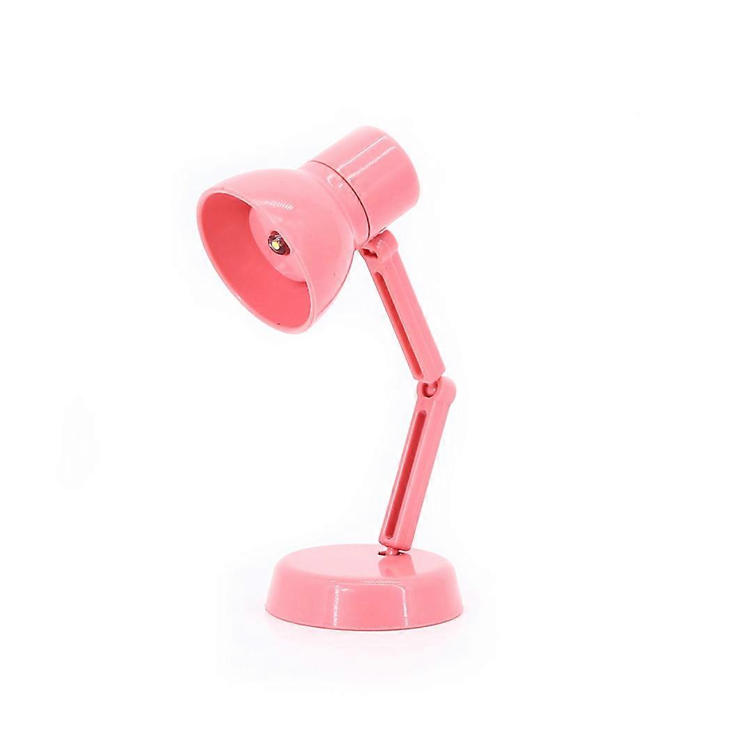 1pc pink LED MINI READING LAMP CLIP ON Flexible Desk Bed Study Table