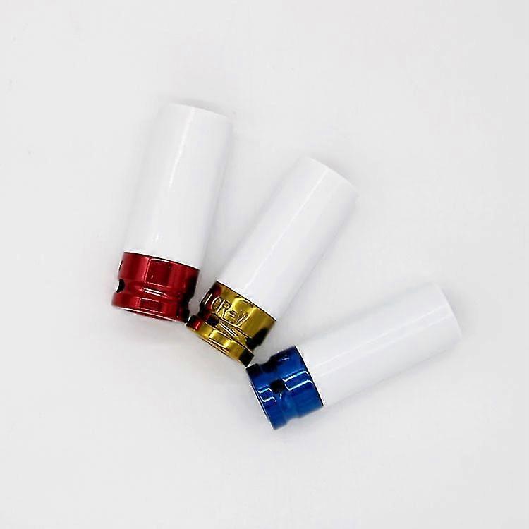 1/2- Inch Drive Wheel Protector Impact Socket, Extra Thin Wall, Rim Protect Sleeves3pcsmixed Color