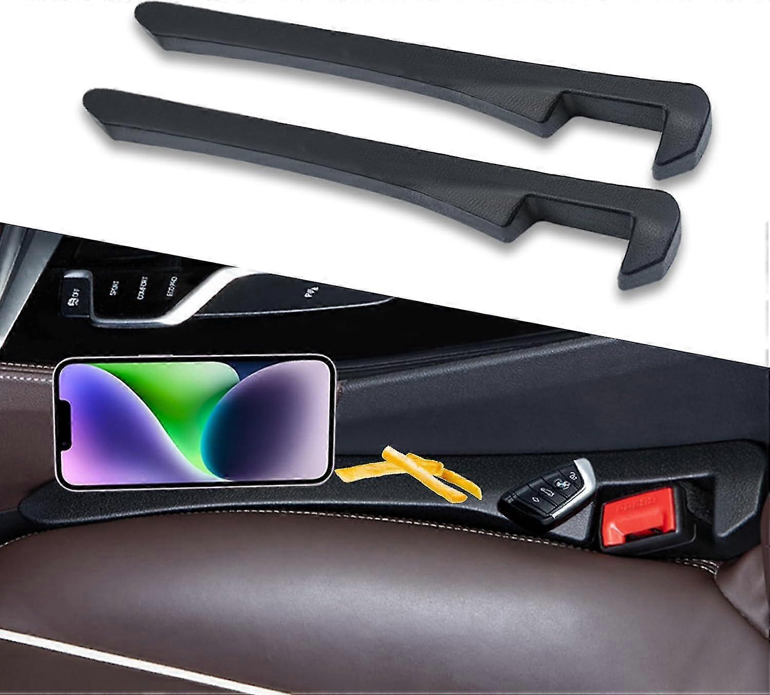 2pcs Car Seat Gap Filler, Universal For Car Suv, Truck To Fill The Gap Between Seat And Console Crevice Blocker, Stop Things Dropping