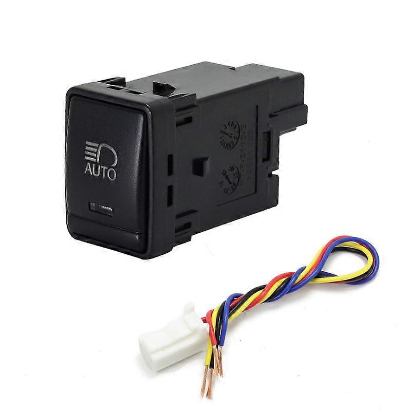 1PC Automatic headlights Front Fog Light Spotlight Tailgate music audio Switch Button For Nissan X-TRAIL 14-20