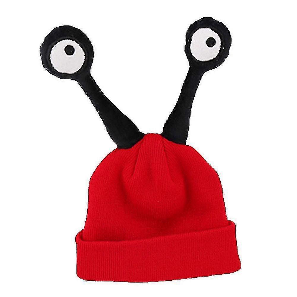 Söta snigelbarn Vintermössa