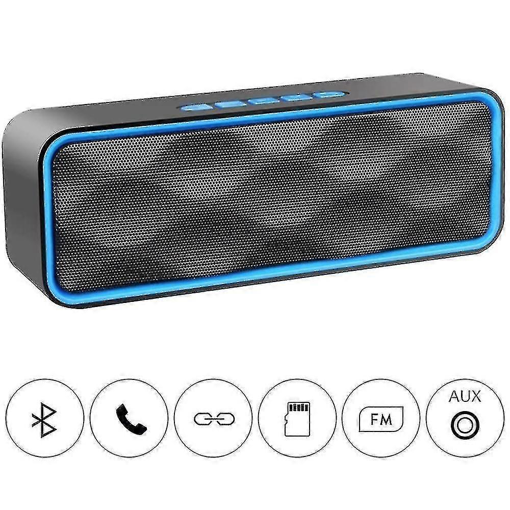 Fgao Bluetooth Speaker Portable Outdoor Wireless Receiver Speaker