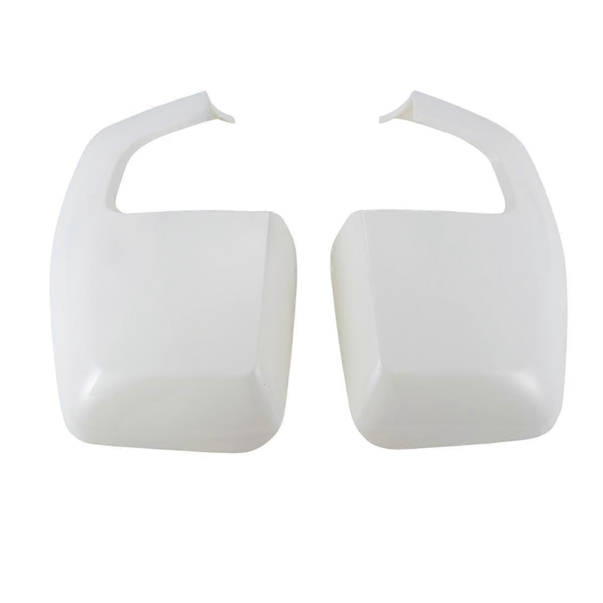 For Transit Custom Left & Right Side Painted Wing Mirror Cover Rear View Mirror Cover Freeze White