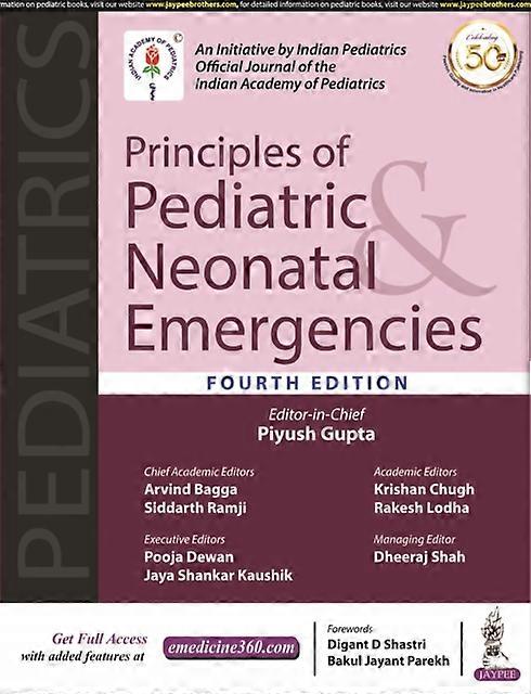 Principles Of Pediatric Amp Neonatal Emergencies by Piyush Gupta Hardback Book
