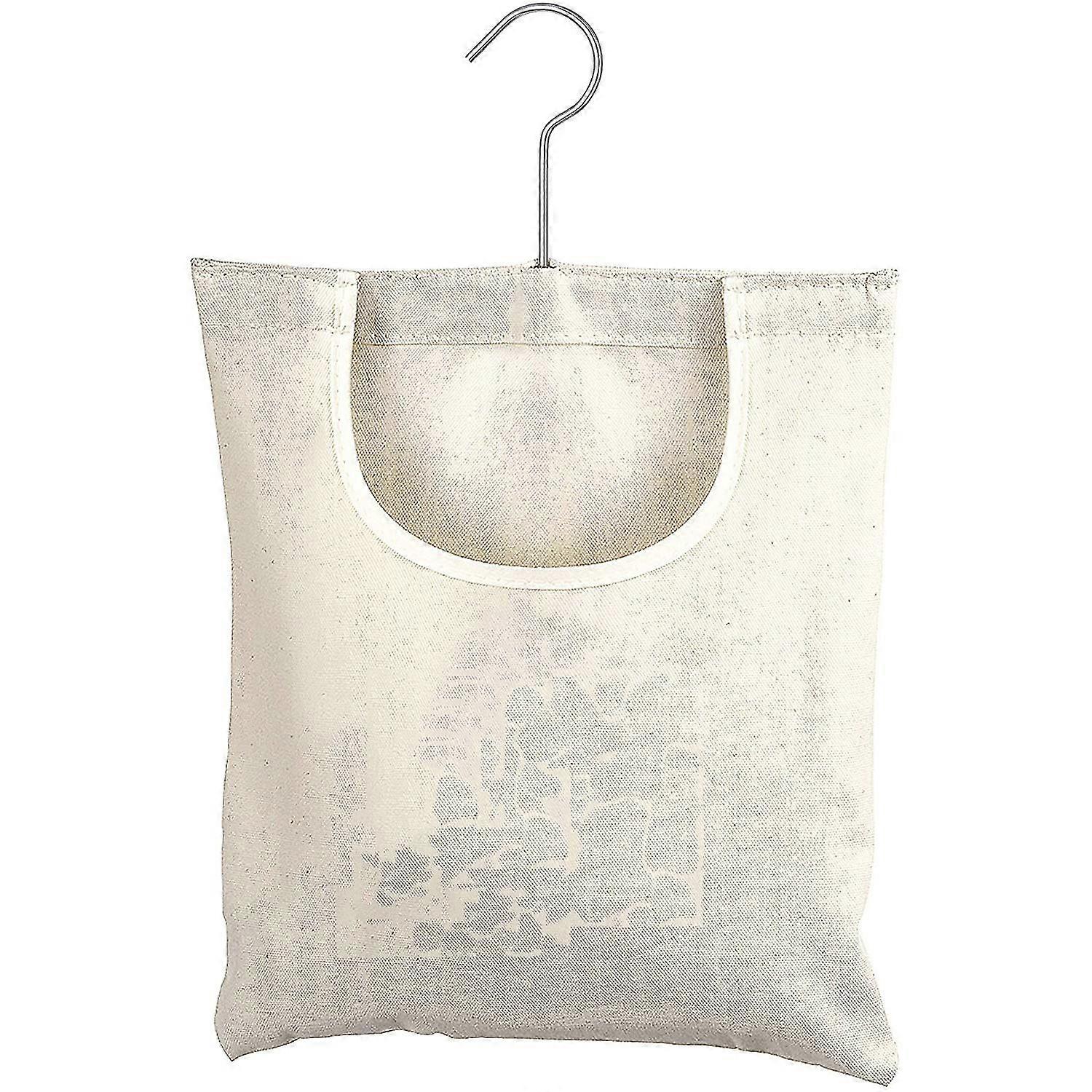 Handy Laundry Clothespin Bag-holds 100 Medium-sized Clothes Pins, Durable Polyester Material, Hook