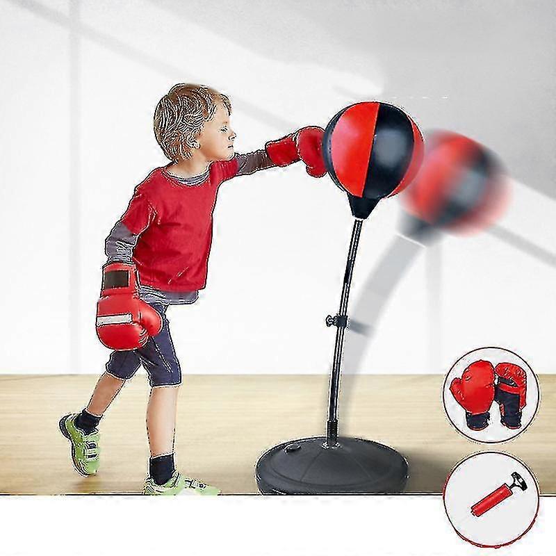 Punching Bag For Kids, Boxing Bag Set, Adjustable Include Boxing Gloves