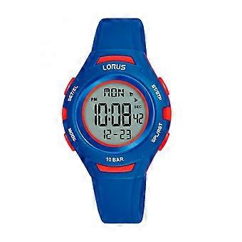 Lorus kids Digital Quartz watch for Kids with Silicone bracelet R2389PX9