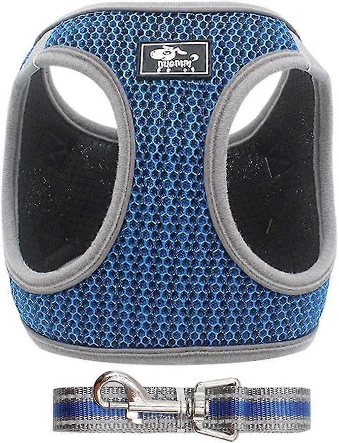 Dog Harness with Reflective Tape Adjustable Breathable Comfortable