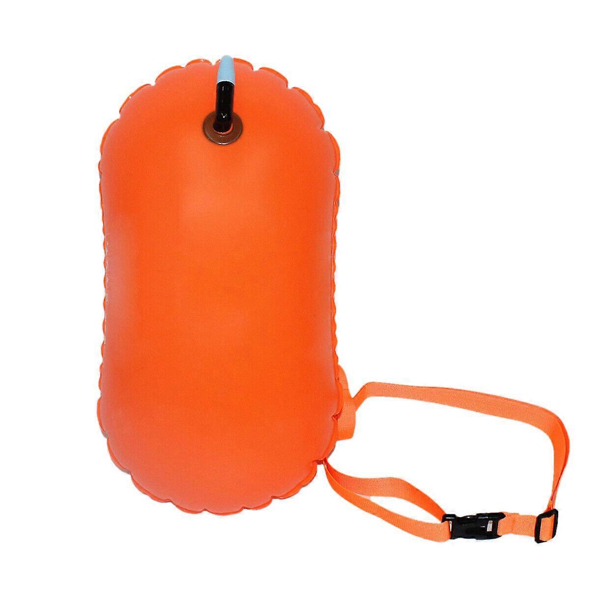 Bouée gonflable de natation Dispositif de coussin gonflable Piscine Bouée Remorquage Sac flottant Natation en eau libre