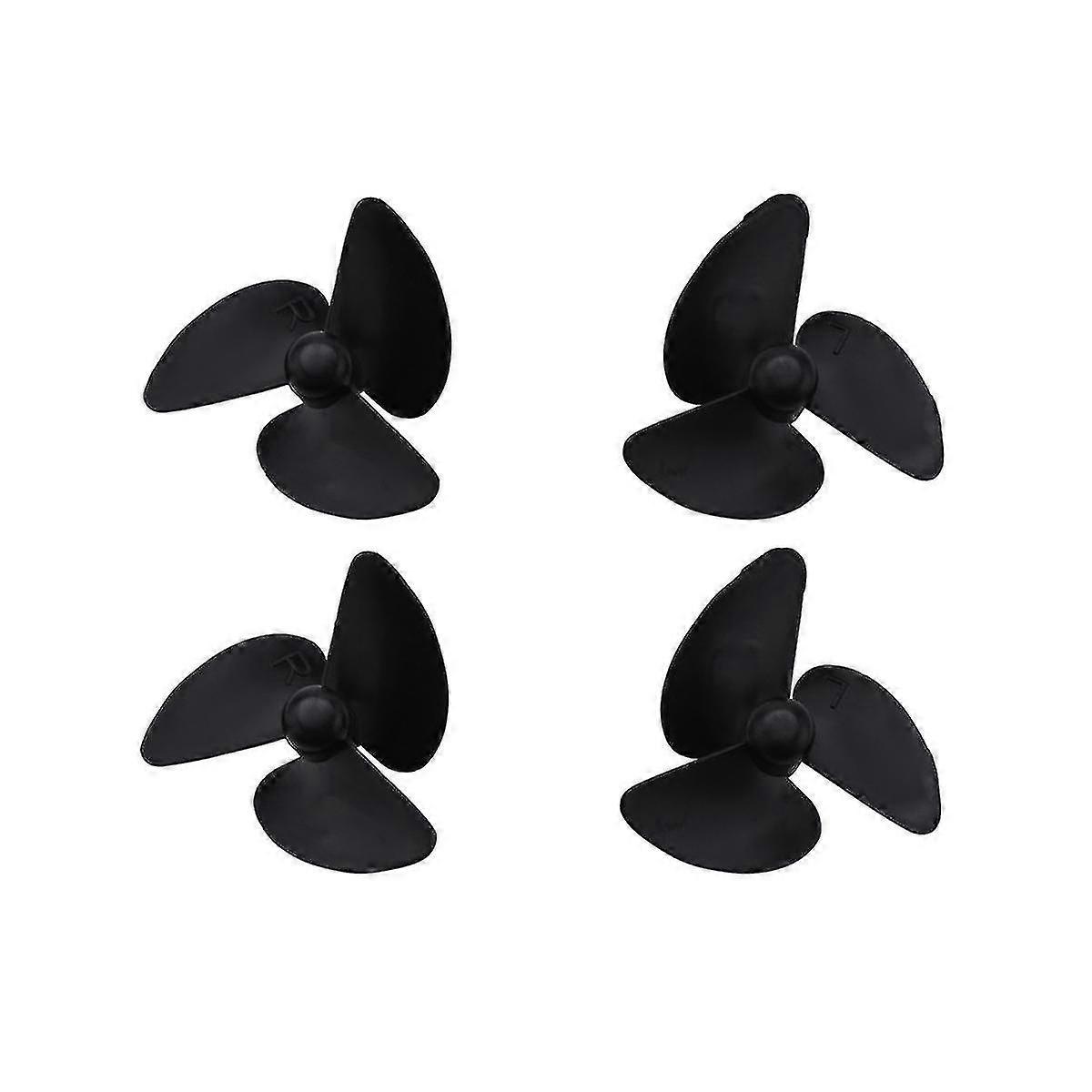 4 Stück 3-Blatt-Propeller 4 links und 4 rechts für Flytec 2011-5 Angelköderboot Fischfinder RC Boot Spar