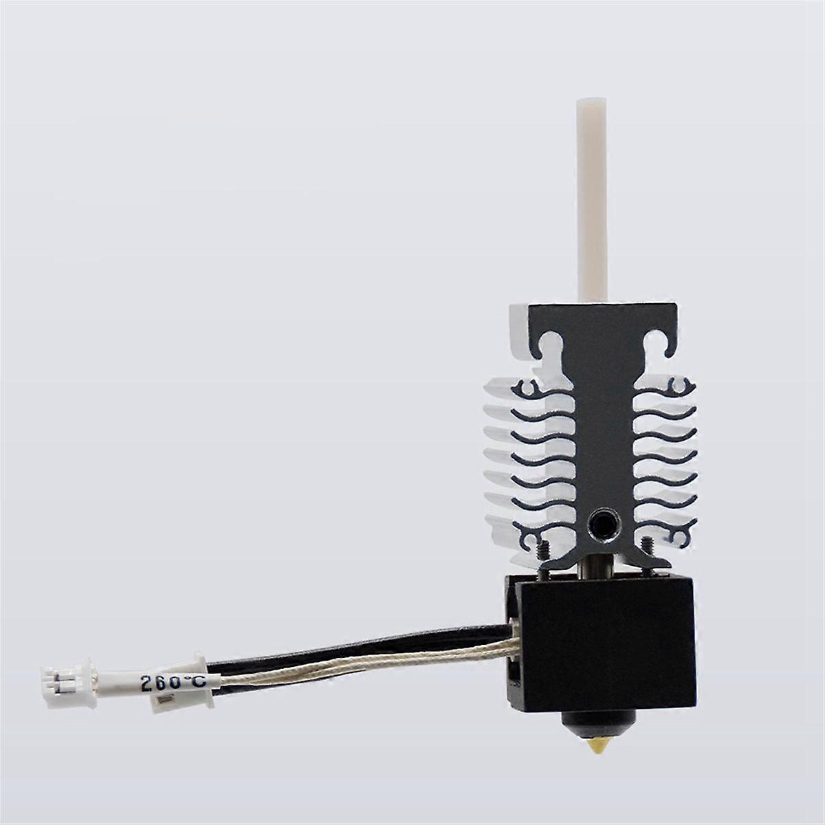 For -V3 SE Hotend Nozzle Kit Nano Throat+Copper Plated Nozzle 0.4mm 24V 40W Heating Block Extruder Hotend Kit