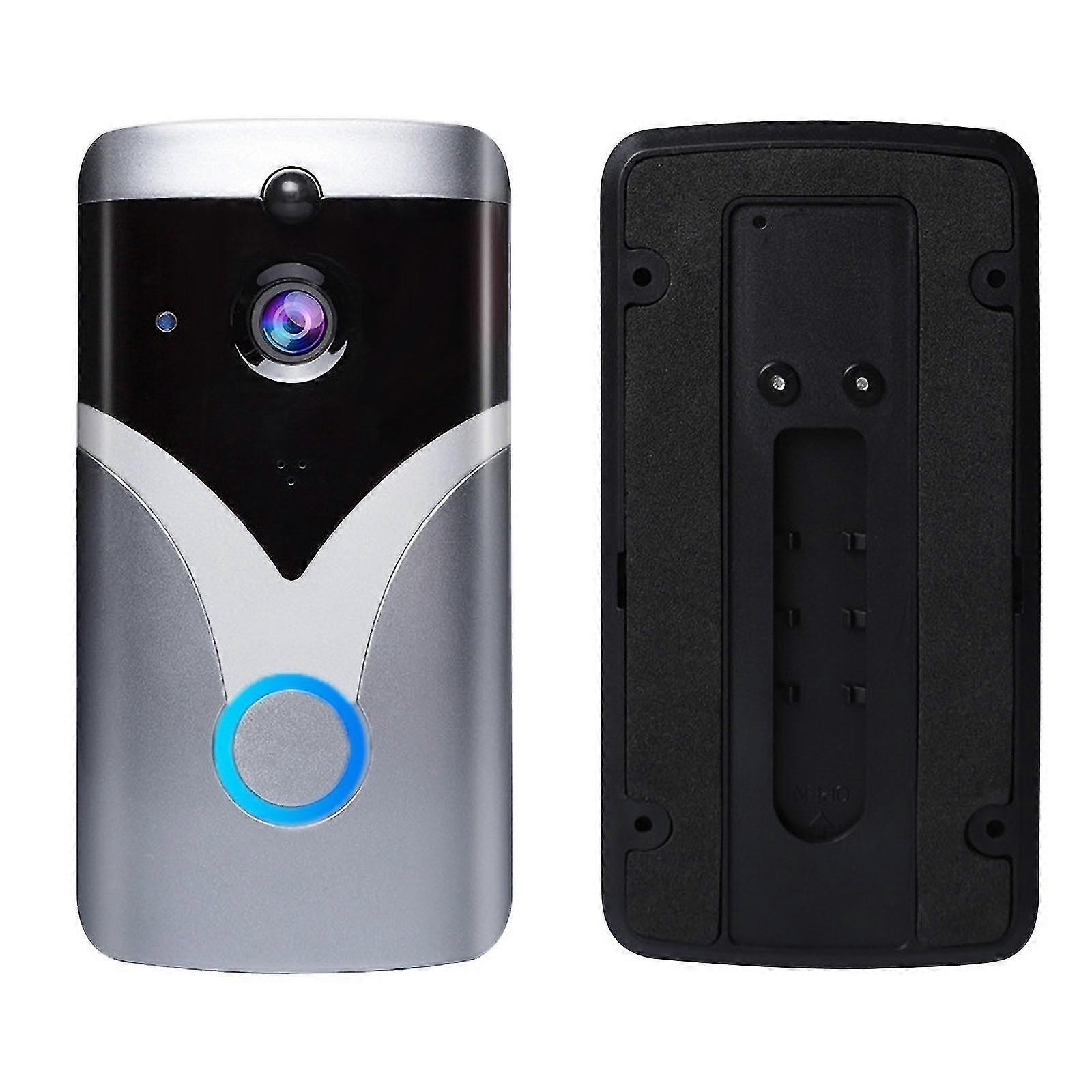 Wireless Wifi Video Doorbell Smart Phone Door Ring Intercom Security 720p Camer