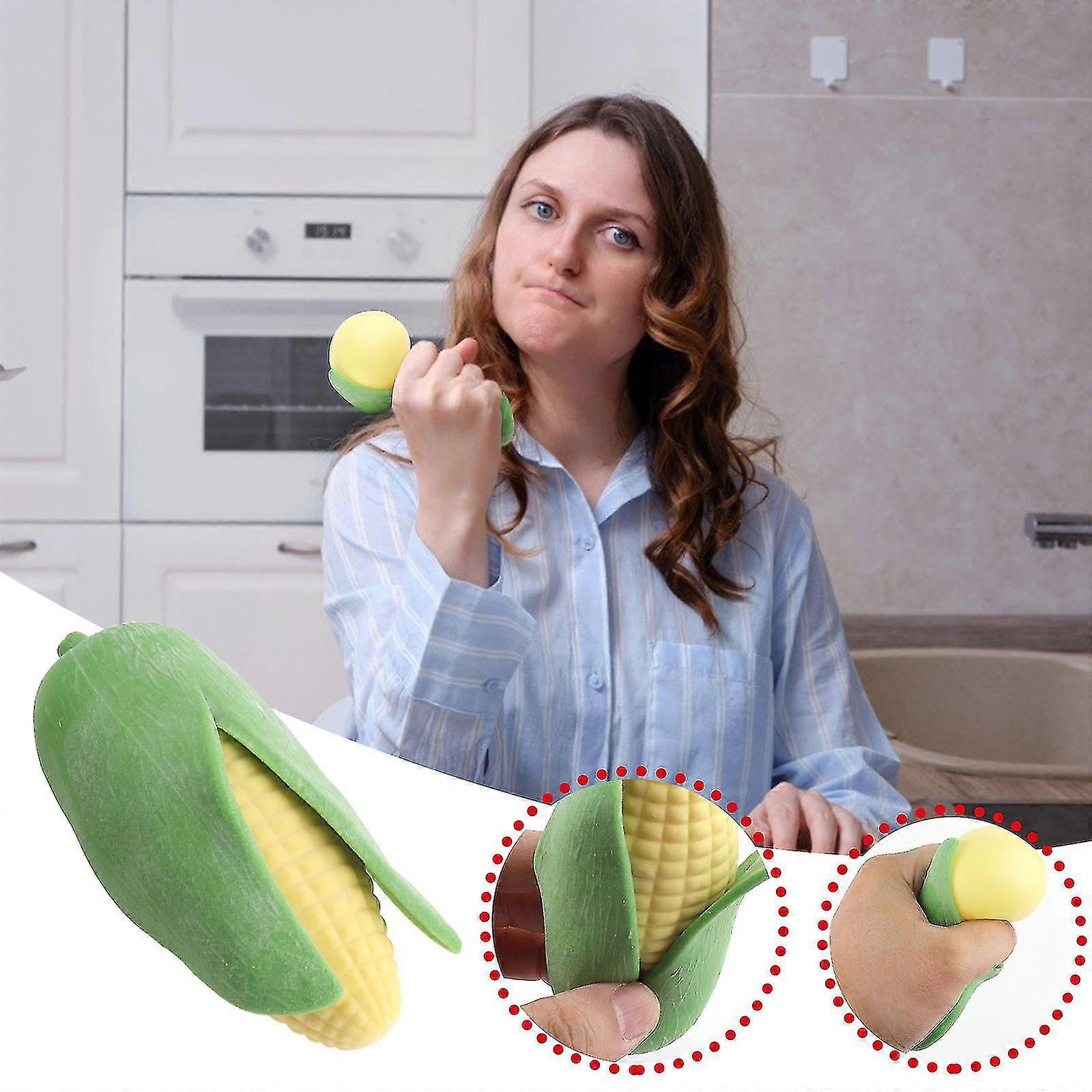 Whole Person Fruit  Simulation Corn Squeezes Decompression Toy 240974