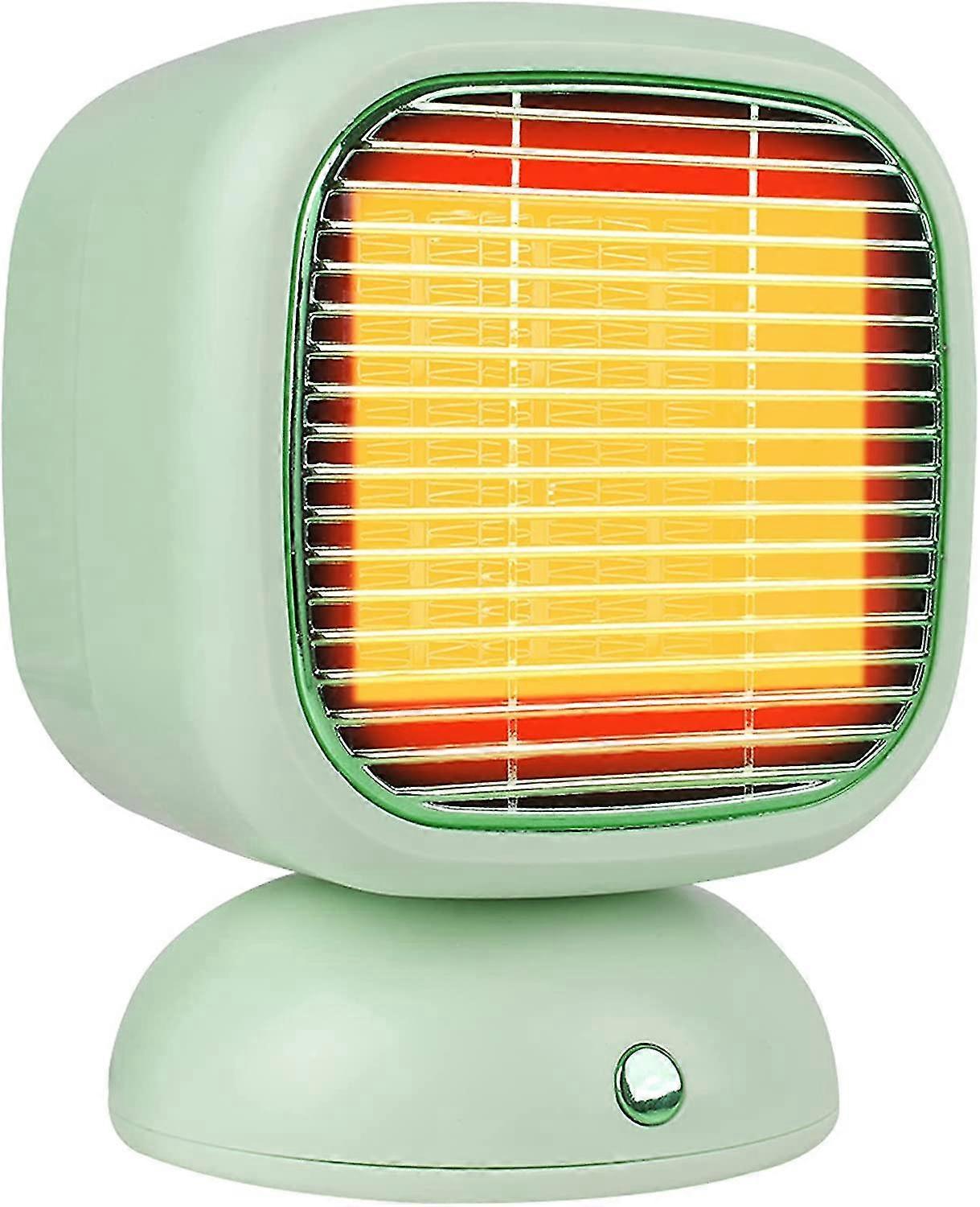 Electric Heaters For Home Low Energy Silent 800w, Portable Warmool Ceramic Fan Heater With Timer, Mini Space Heater