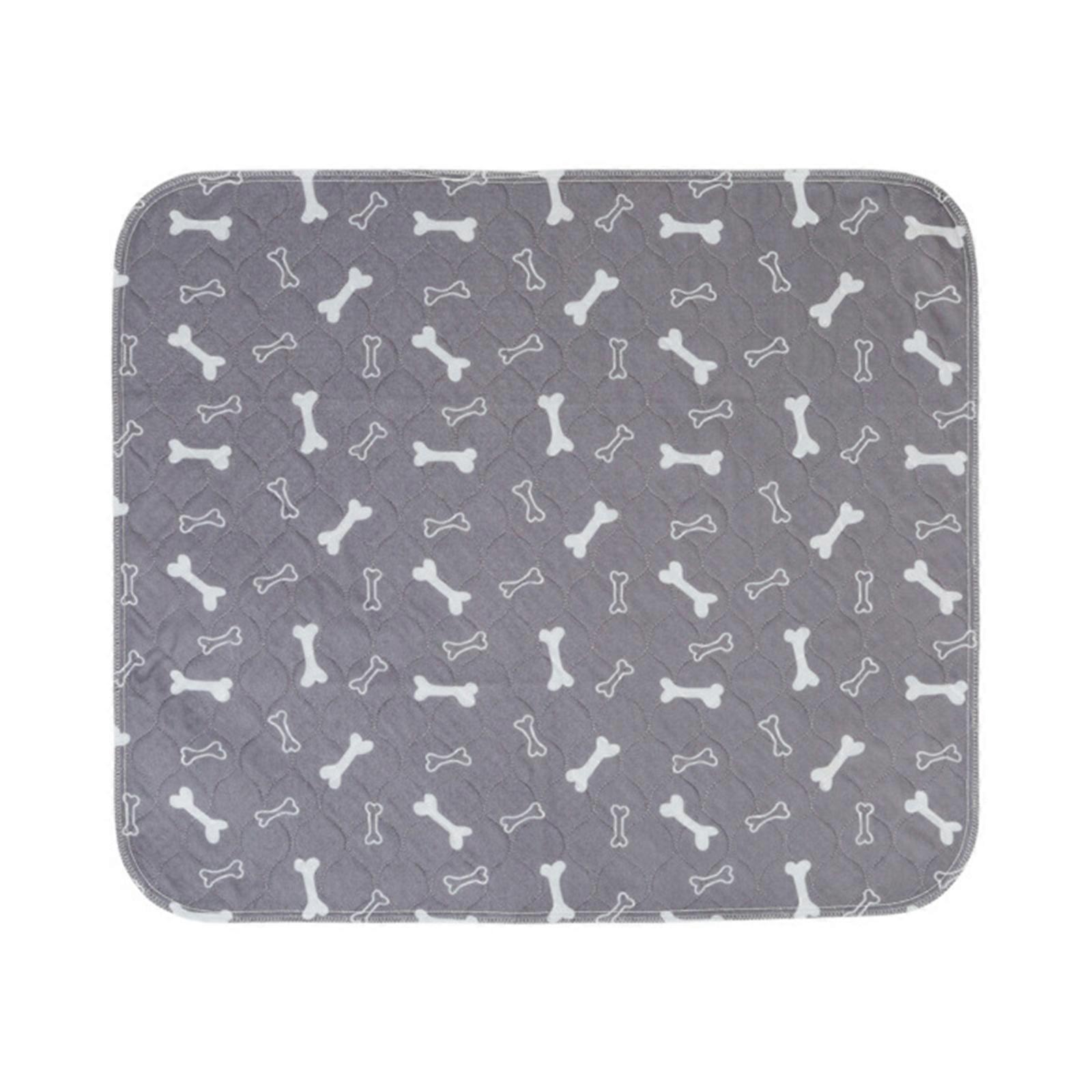Washable Pee Pads for Dogs, Reusable Puppy Pads, Non-Slip Super Absorbent Dog Mat Incontinence Pads for Dog Playpen & Dog Crate