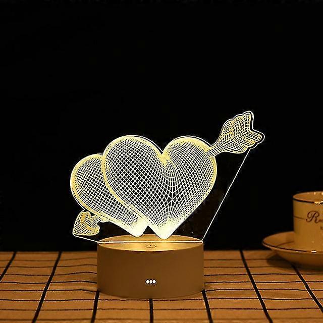 3d Creative Bedroom Bedside Night Light-3 Colors #16