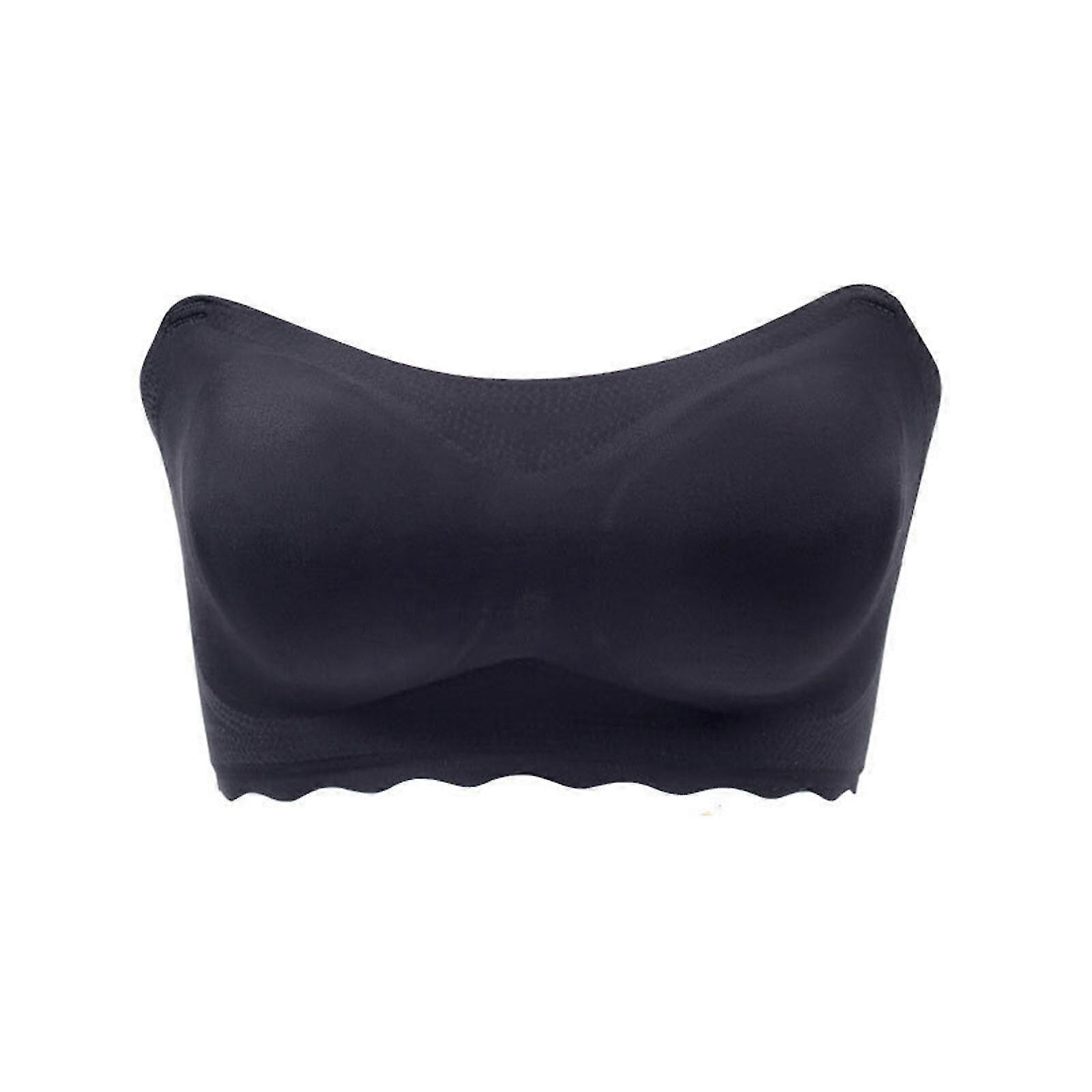 Fabulous Sless Bra , Size Sless Invisible Pushl Up Bra (m-7xl Lar,red, , Apricot) 59% Er
